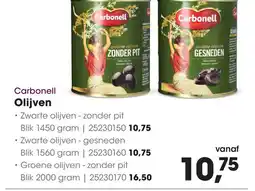 HANOS Carbonell Olijven aanbieding