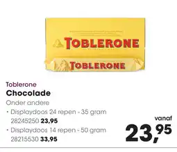 HANOS Toblerone Chocolade aanbieding