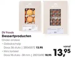 HANOS DV Foods Dessertproducten aanbieding