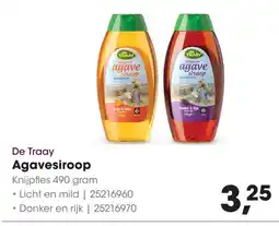 HANOS De Traay Agavesiroop aanbieding
