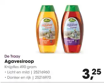 HANOS De Traay Agavesiroop aanbieding