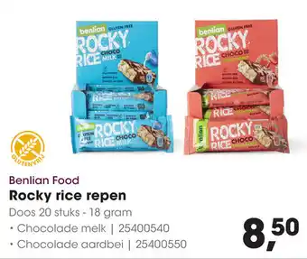 HANOS Benlian Food Rocky rice repen aanbieding