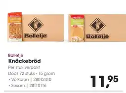 HANOS Bolletje Knäckebröd aanbieding