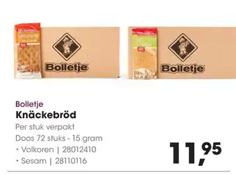 HANOS Bolletje Knäckebröd aanbieding