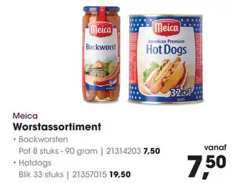 HANOS Meica Worstassortiment aanbieding