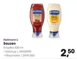 HANOS Hellmann's Sauzen aanbieding