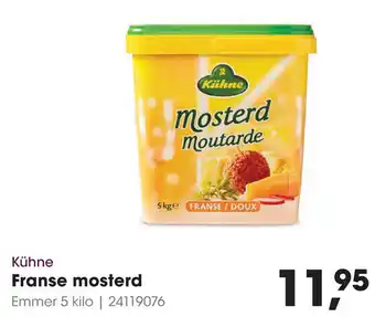 HANOS Kühne Kühne Franse mosterd aanbieding