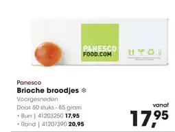HANOS Brioche broodjes aanbieding