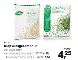 HANOS Ardo Diepvriesgroenten aanbieding