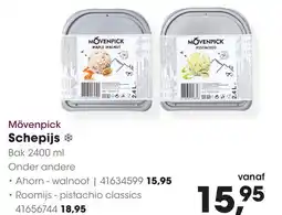 HANOS Mövenpick Schepijs aanbieding