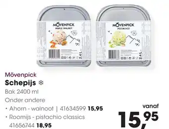 HANOS Mövenpick Schepijs aanbieding