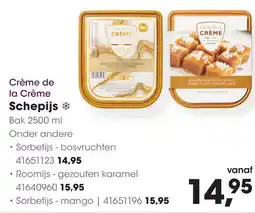 HANOS Crème de la Crème Schepijs aanbieding