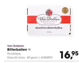 HANOS Van Dobben Bitterballen aanbieding