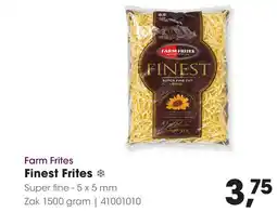 HANOS Finest Frites aanbieding