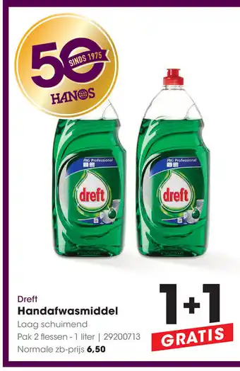 HANOS Dreft Handafwasmiddel aanbieding