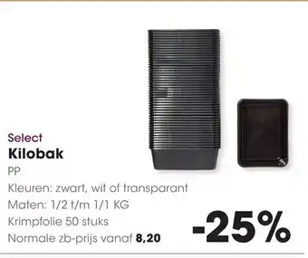 HANOS Select Kilobak aanbieding