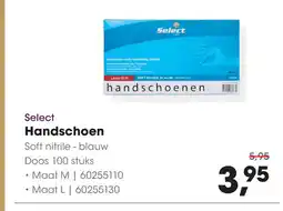 HANOS Select Handschoen aanbieding