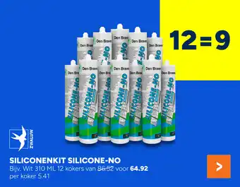 BOUWMAAT Siliconenkit silicone-no aanbieding