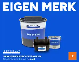 BOUWMAAT Verfemmers en verfbakken aanbieding