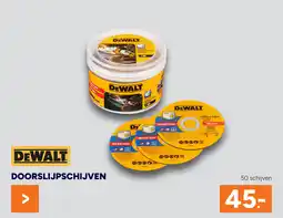 BOUWMAAT Doorslijpschijven aanbieding