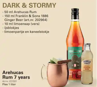 Sligro Arehucas Rum 7 years aanbieding