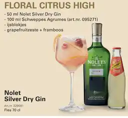 Sligro Nolet Silver Dry Gin aanbieding
