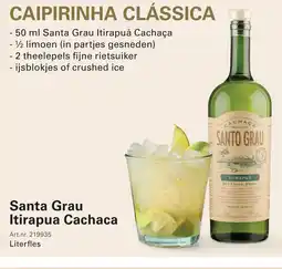 Sligro Santa Grau Itirapua Cachaca aanbieding