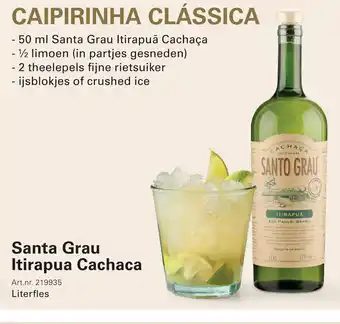 Sligro Santa Grau Itirapua Cachaca aanbieding