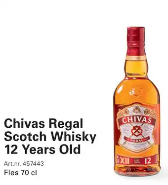 Sligro Chivas Regal Scotch Whisky 12 Years Old aanbieding
