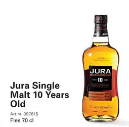 Sligro Jura Single Malt 10 Years Old aanbieding