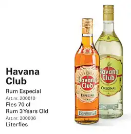 Sligro Havana Club aanbieding