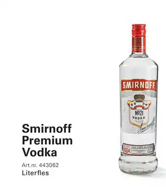 Sligro Smirnoff Premium Vodka aanbieding