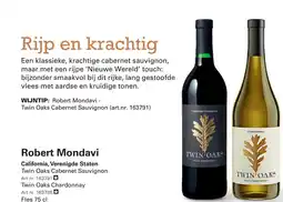 Sligro Robert Mondavi aanbieding