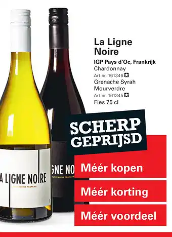 Sligro La Ligne Noire aanbieding