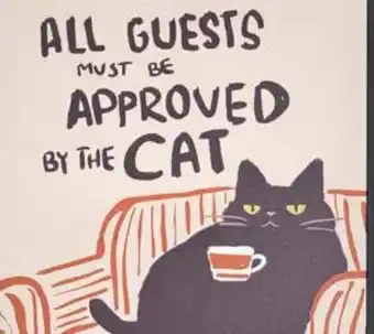 Kwantum Canvas Cat aanbieding
