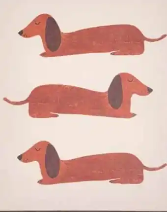 Kwantum Canvas Dog aanbieding
