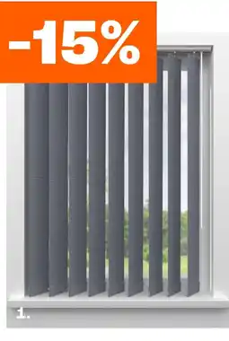 Kwantum Lamellen Tijl Lichtgrijs aanbieding