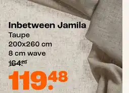 Kwantum Inbetween Jamila Taupe aanbieding