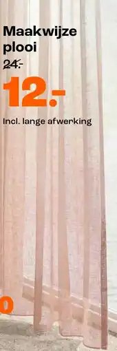 Kwantum Maakwijze plooi aanbieding