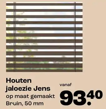 Kwantum Houten jaloezie Jens aanbieding