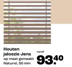 Kwantum Houten jaloezie Jens aanbieding