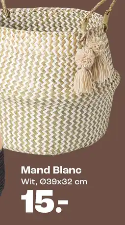 Kwantum Mand Blanc aanbieding