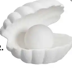 Kwantum Tafellamp Schelp wit aanbieding