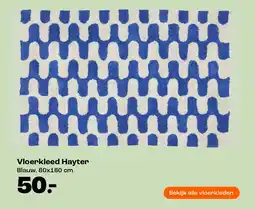 Kwantum Vloerkleed Hayter Blauw aanbieding