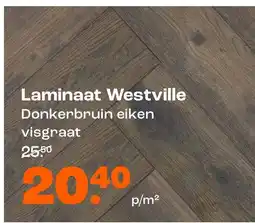 Kwantum Laminaat Westville aanbieding