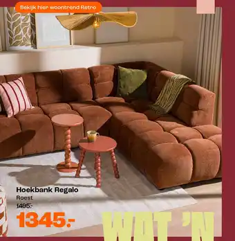 Kwantum Hoekbank Regalo Roest aanbieding