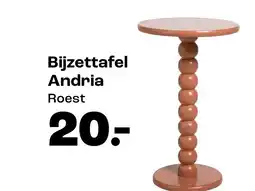 Kwantum Bijzettafel Andria Roest aanbieding