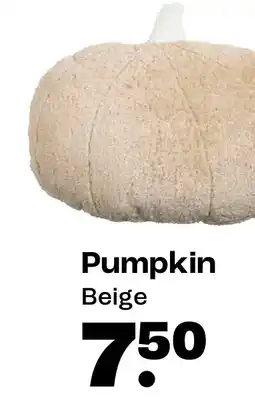 Kwantum Pumpkin Beige aanbieding