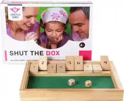 Bol.com Longfield Games Shut The Box Klein aanbieding