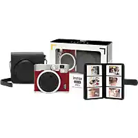 MediaMarkt FUJIFILM instax mini 90 Rood Bundel aanbieding